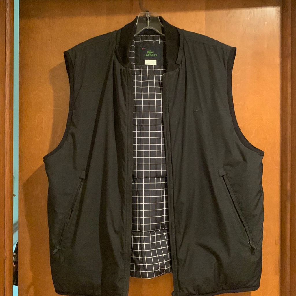 Authentic Mens Lacoste Puffer Vest